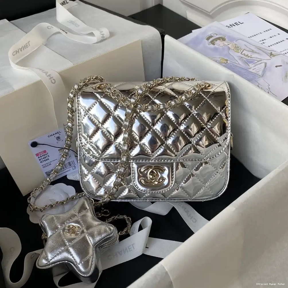 HyperPeter COIN STAR PURSE BAG CHANEL FLAP & MINI 0619